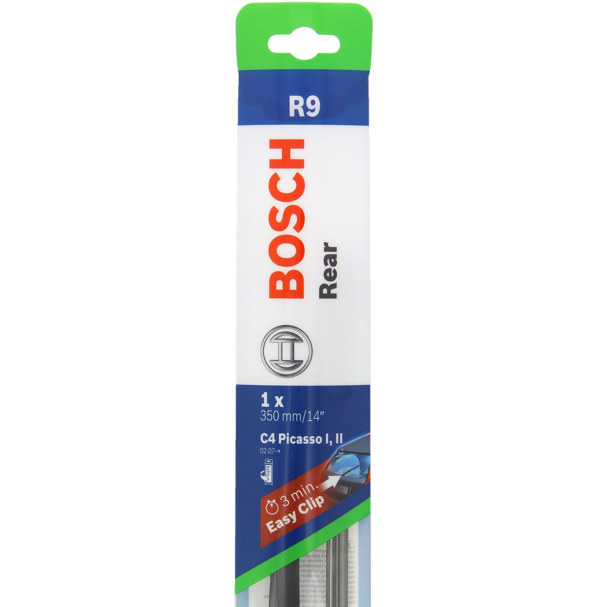 Voir la diapositive 1 : BOSCH Balai d'essuie-glace arrière BOSCH C4PICASSON°R9
