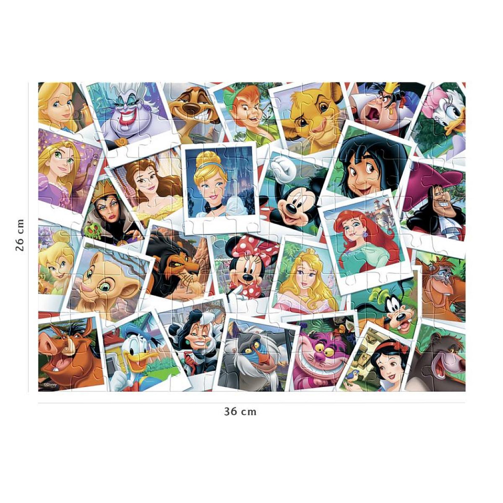 Voir la diapositive 6 : Nathan Nathan puzzle 100 p - Photo disney