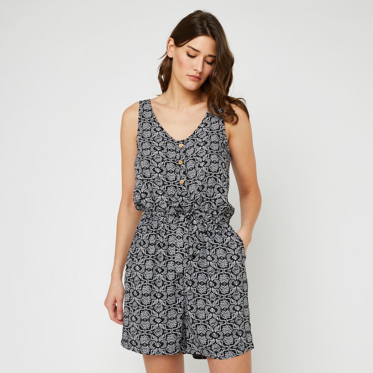 INEXTENSO Combinaison noire femme