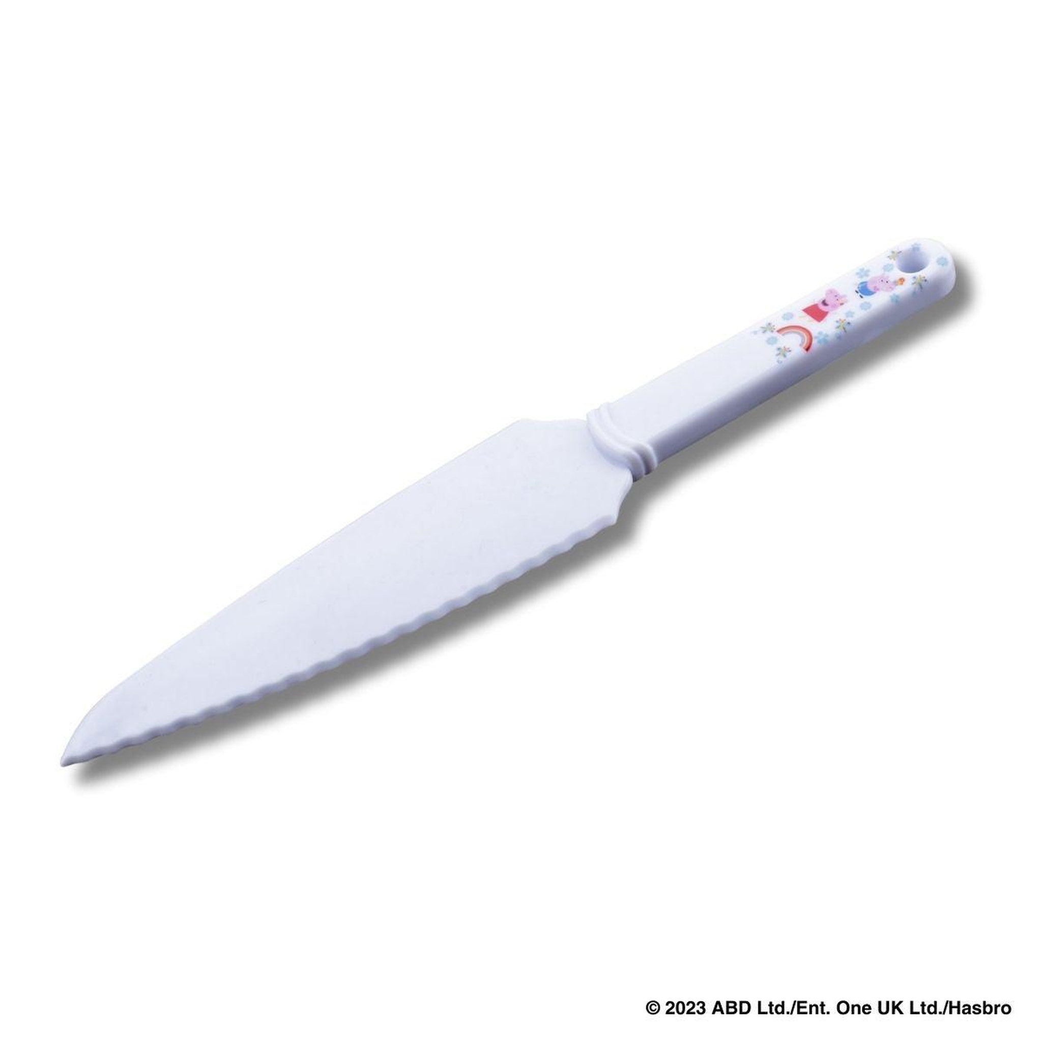 DR.OETKER Couteau de cuisine et détacheur à gâteau pour cuisiner avec les enfants 26 cm dr. Oetker peppa pig