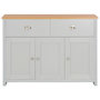Voir la diapositive 3 : VIDAXL Buffet Gris 112x35x81 cm