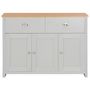 Voir la diapositive 3 : VIDAXL Buffet Gris 112x35x81 cm