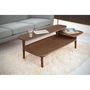 Voir la diapositive 5 : Paris Prix Table Basse en Bois  Eichberg  120cm Noyer