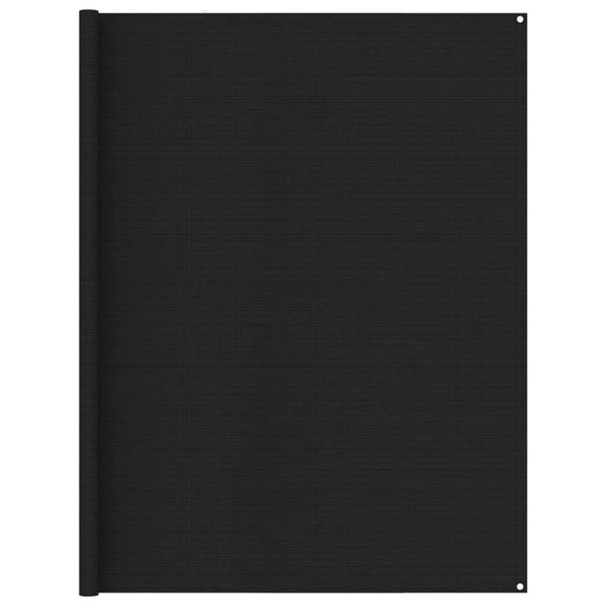 VIDAXL Tapis de tente 250x450 cm Noir