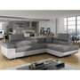 Voir la diapositive 3 : Paris Prix Canapé d'Angle Droit Convertible  Marius  275cm Gris