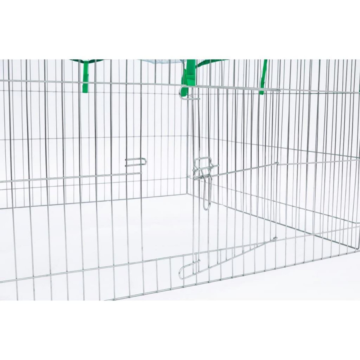 @Pet @Pet Enclos exterieur pour animaux Castle 144x112x60 cm Metal