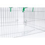 Voir la diapositive 4 : @Pet @Pet Enclos exterieur pour animaux Castle 144x112x60 cm Metal
