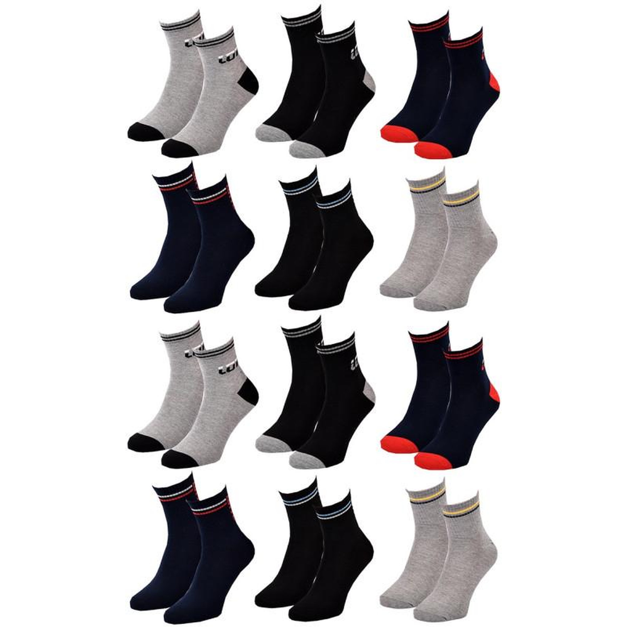 Voir la diapositive 2 : LOTTO Chaussettes Homme LOTTO