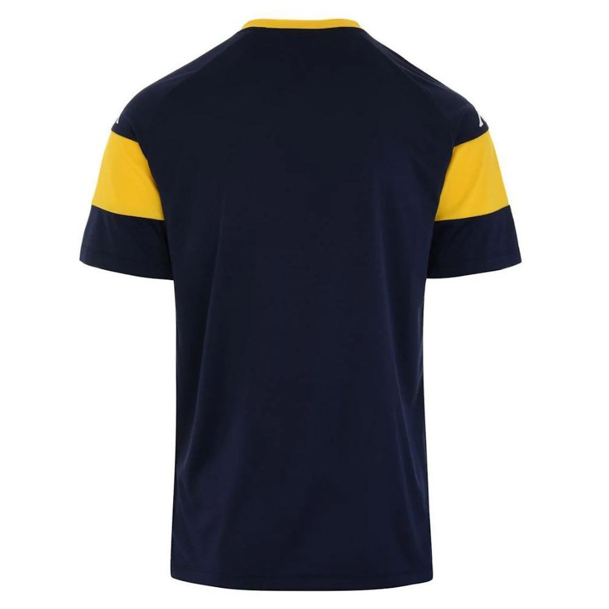 KAPPA T-Shirt de Sport Marine/Jaune Homme Kappa Dareto