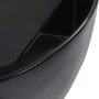 VIDAXL Lavabo 36x14 cm Ceramique Noir