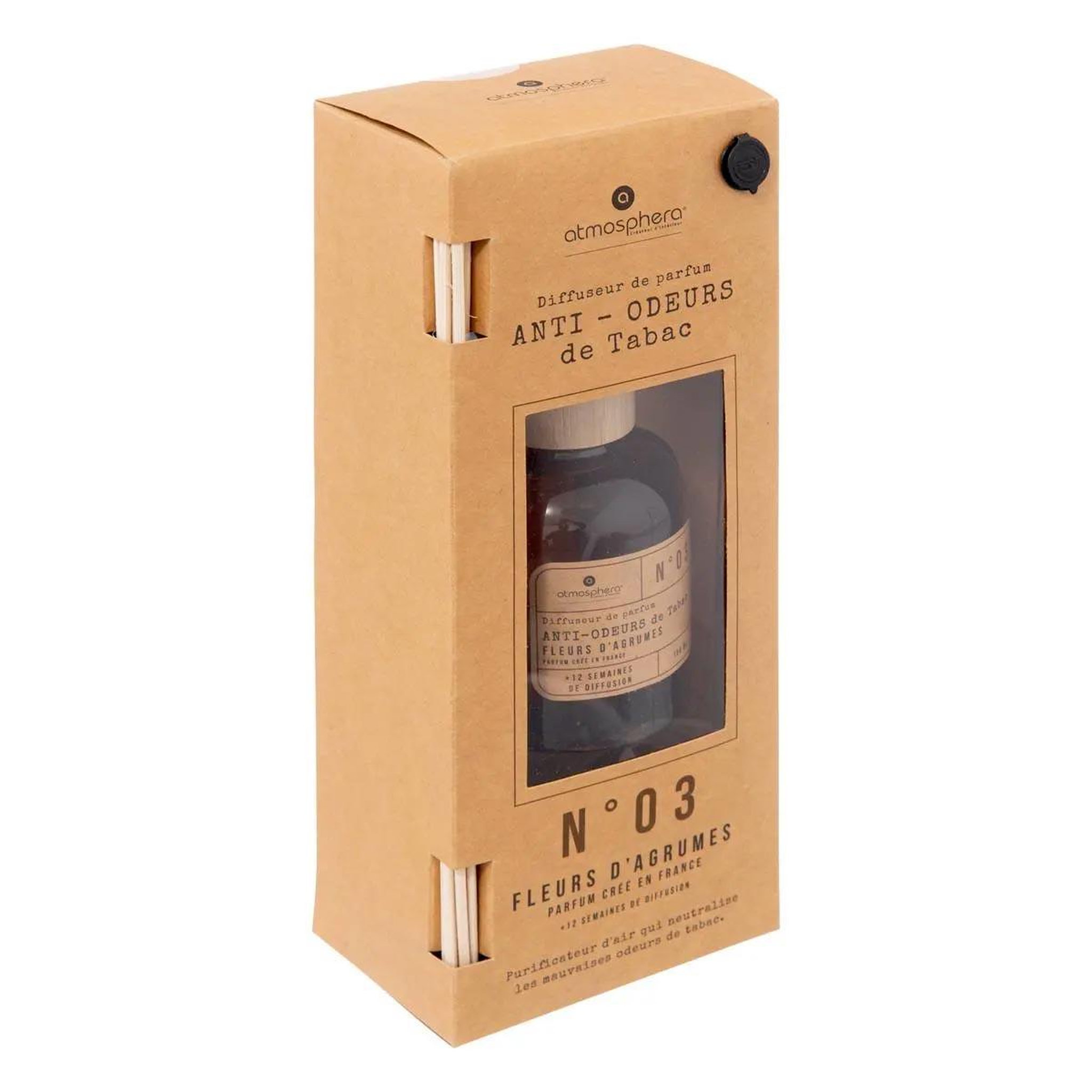 Voir la diapositive 3 : ATMOSPHERA Diffuseur de parfum  sozio  150ml fleurs d'agrumes