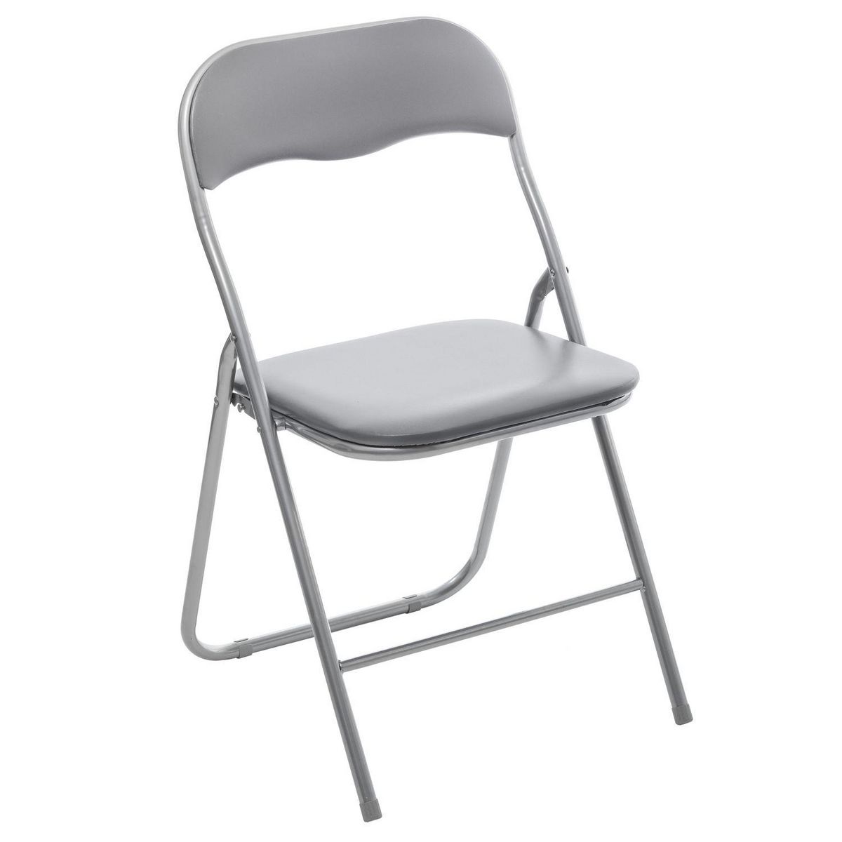 TOILINUX Lot de 6 Chaises pliantes en PVC