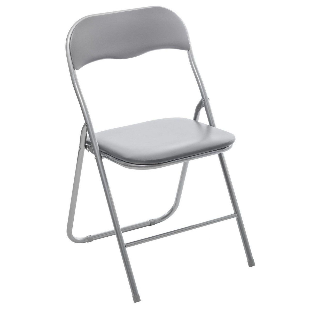 TOILINUX Lot de 6 Chaises pliantes en PVC