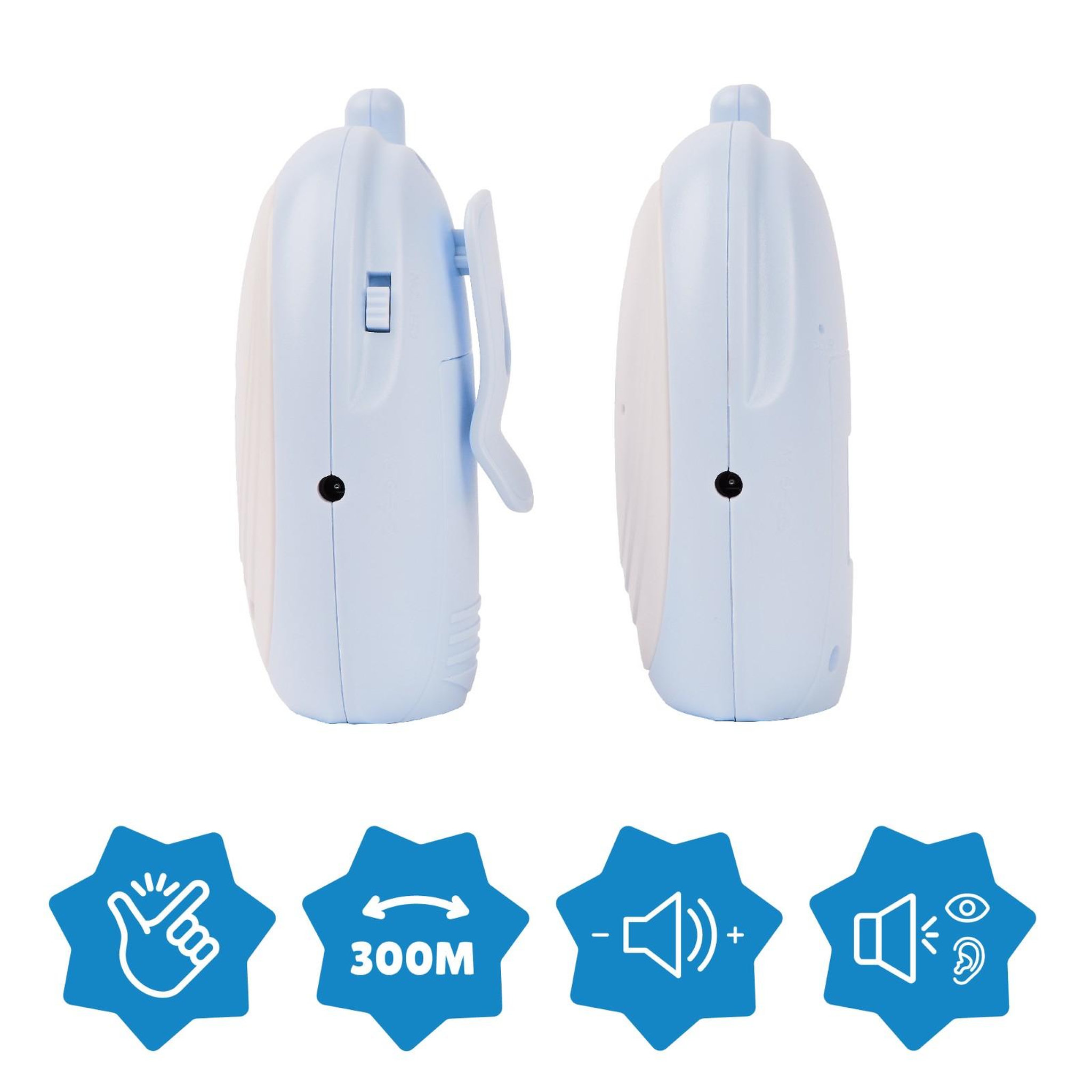 Voir la diapositive 3 : BADABULLE Babyphone Audio Badabulle - portée de 300m - simple d'utilisation