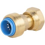 CENTRALE BRICO Raccord droit ecrou libre femelle 12 x 17 mm diam. 16mm