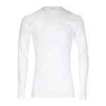 Eminence T-shirt col rond manches longues homme Pur Coton Premium. Coloris disponibles : Blanc