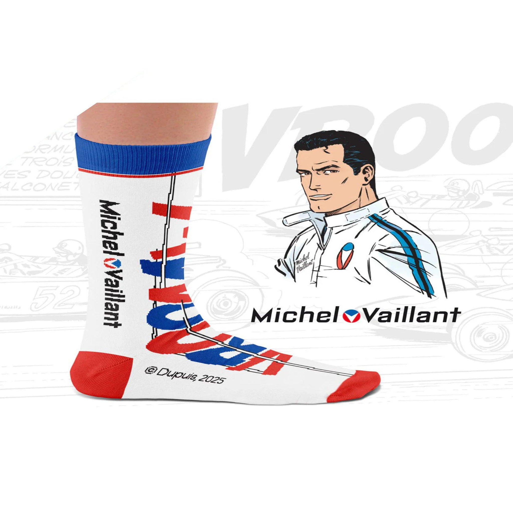 Voir la diapositive 2 : SOCK AFFAIRS Chaussettes michel vaillant, vrooom