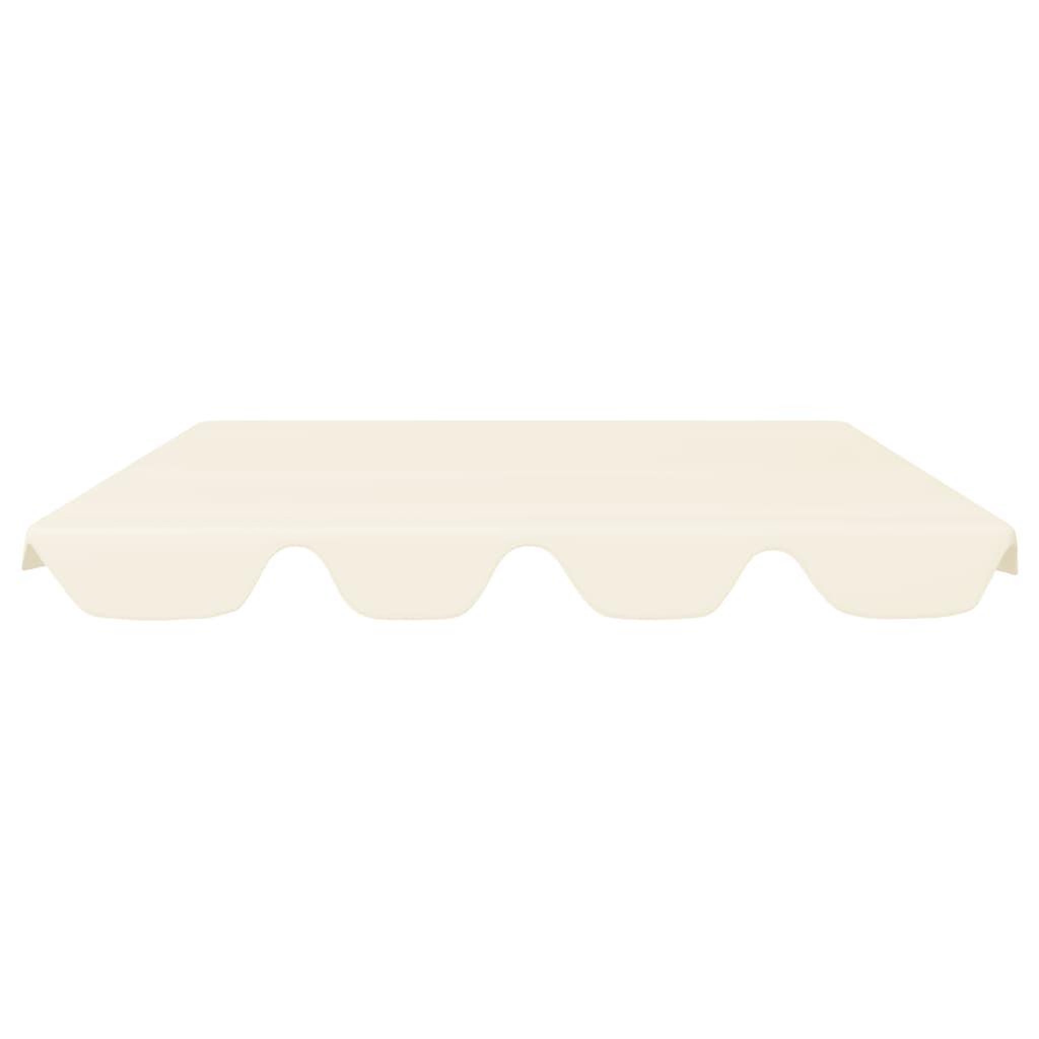 Voir la diapositive 3 : VIDAXL Toit de rechange de balançoire creme 188/168x145/110 cm