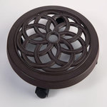 Nortene Support roulant en fonte   Flora Roll Alu  - 30 cm