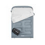 Voir la diapositive 1 : KINGCAMP Sac de couchage 2 places - Kingcamp - Modèle Oasis - Gris - 235 x 160 cm