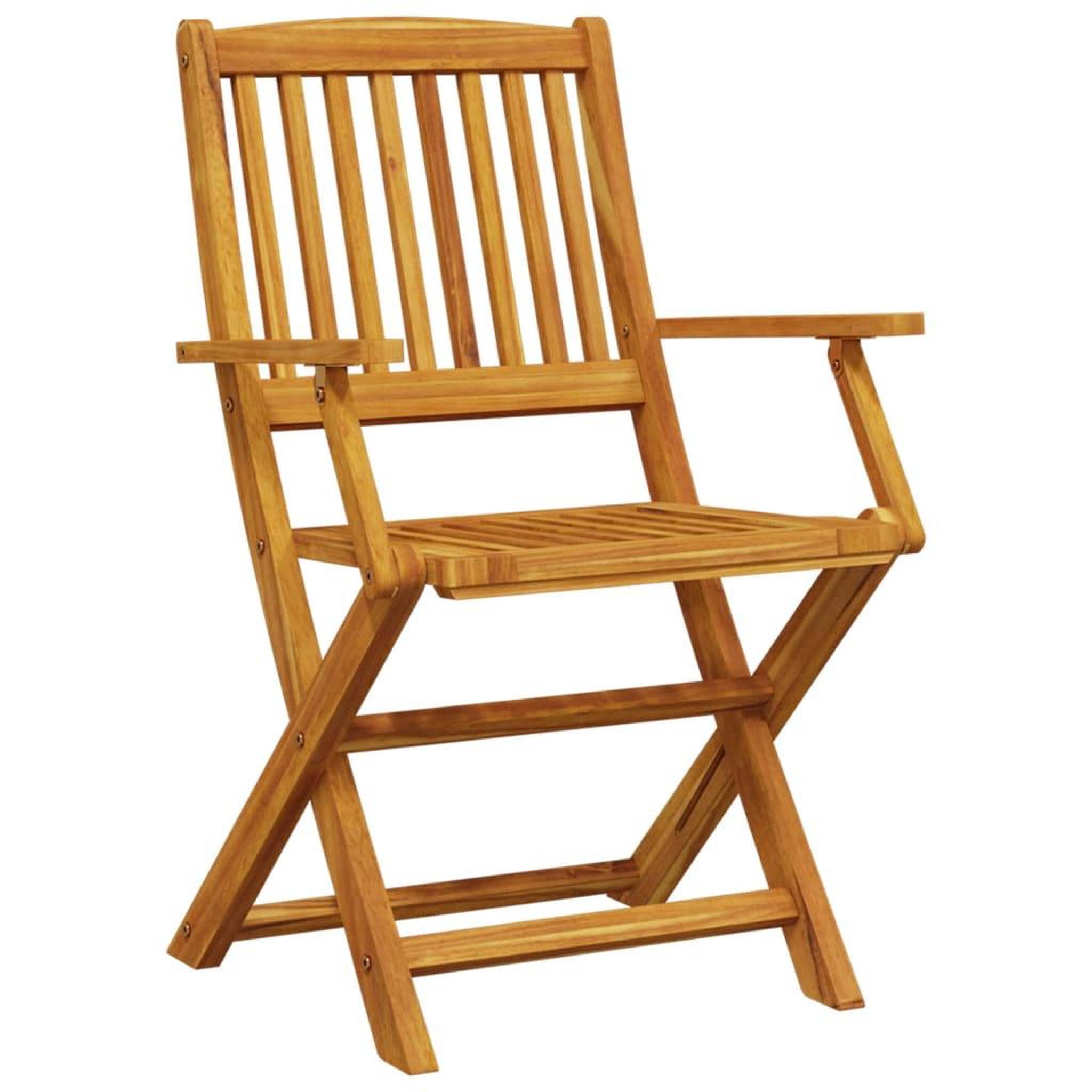 Voir la diapositive 4 : VIDAXL Ensemble a manger de jardin 9 pcs bois massif d'acacia