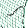 Voir la diapositive 3 : VIDAXL Filet pour remorque avec corde elastique vert 3x3 m PP