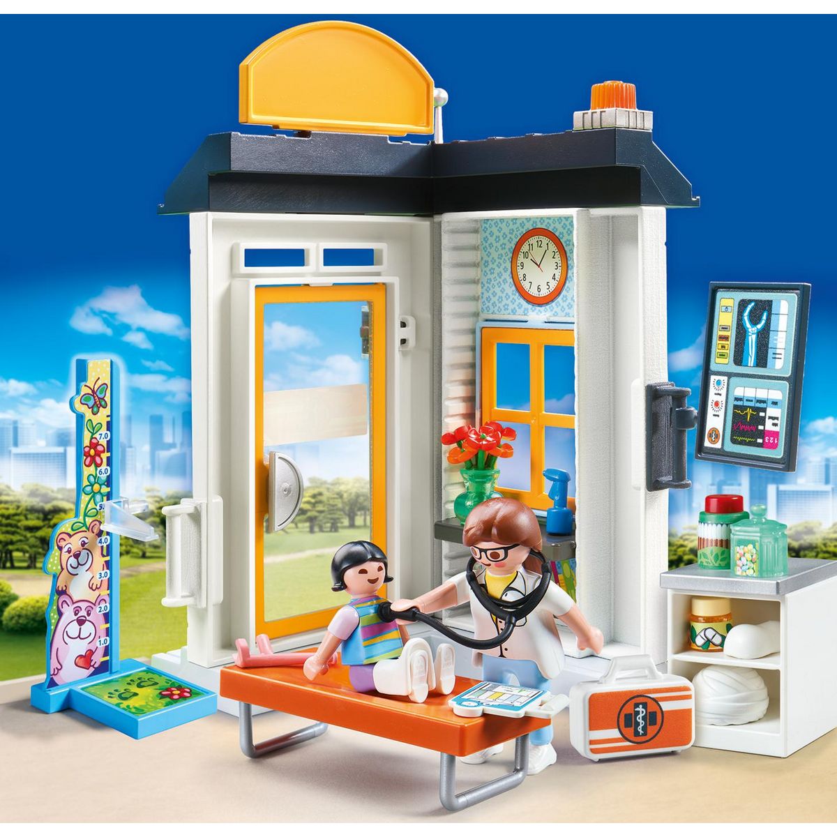 PLAYMOBIL 70818 - City Life Cabinet de pédiatre