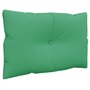 Voir la diapositive 4 : VIDAXL Coussins de palette lot de 2 vert tissu
