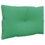 Voir la diapositive 4 : VIDAXL Coussins de palette lot de 2 vert tissu