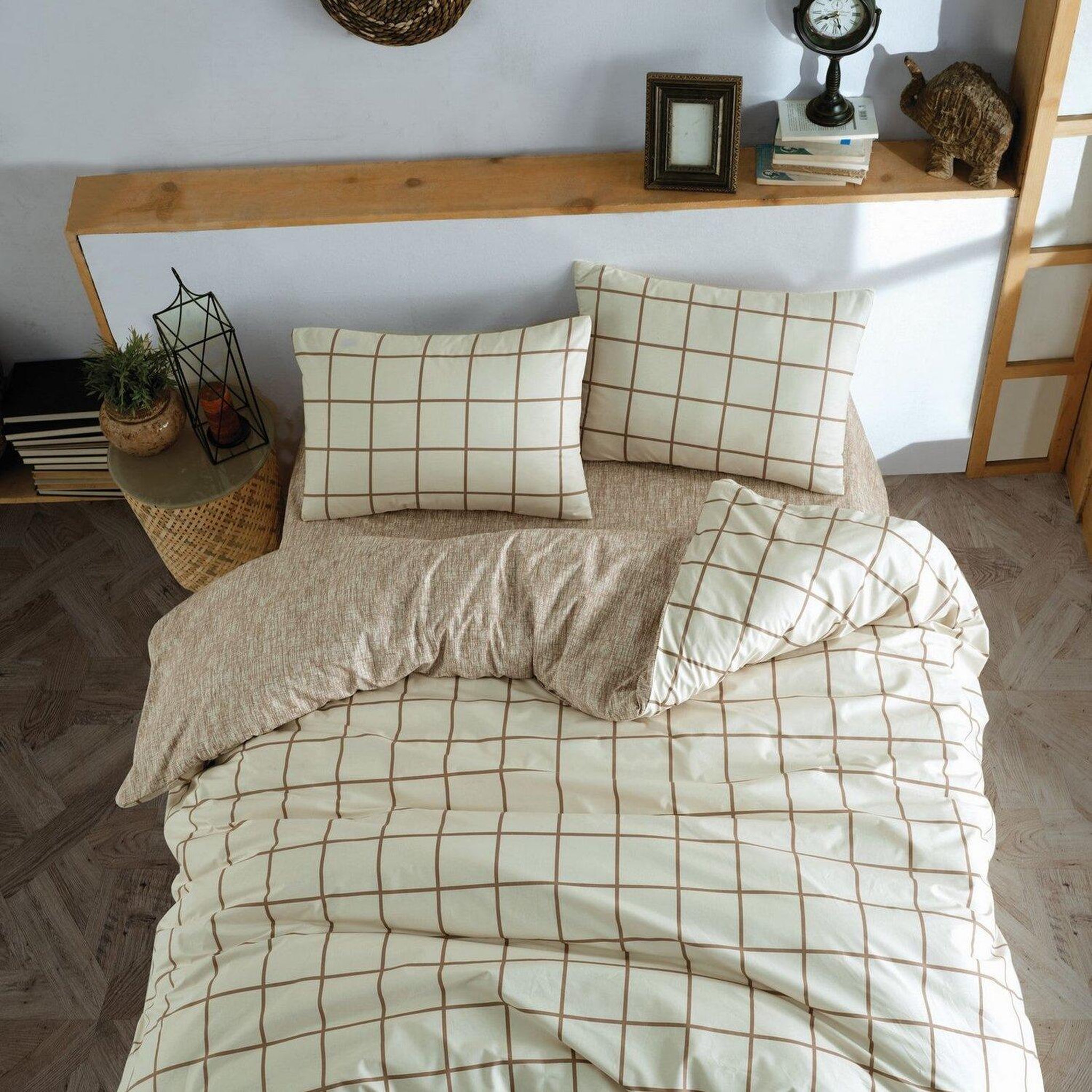 Voir la diapositive 1 : Home collection Parure de lit enfant avec taie(s) 100 % coton Kare