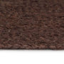 Voir la diapositive 3 : VIDAXL Tapis fait a la main Jute Rond 90 cm Marron