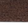 Voir la diapositive 3 : VIDAXL Tapis fait a la main Jute Rond 90 cm Marron