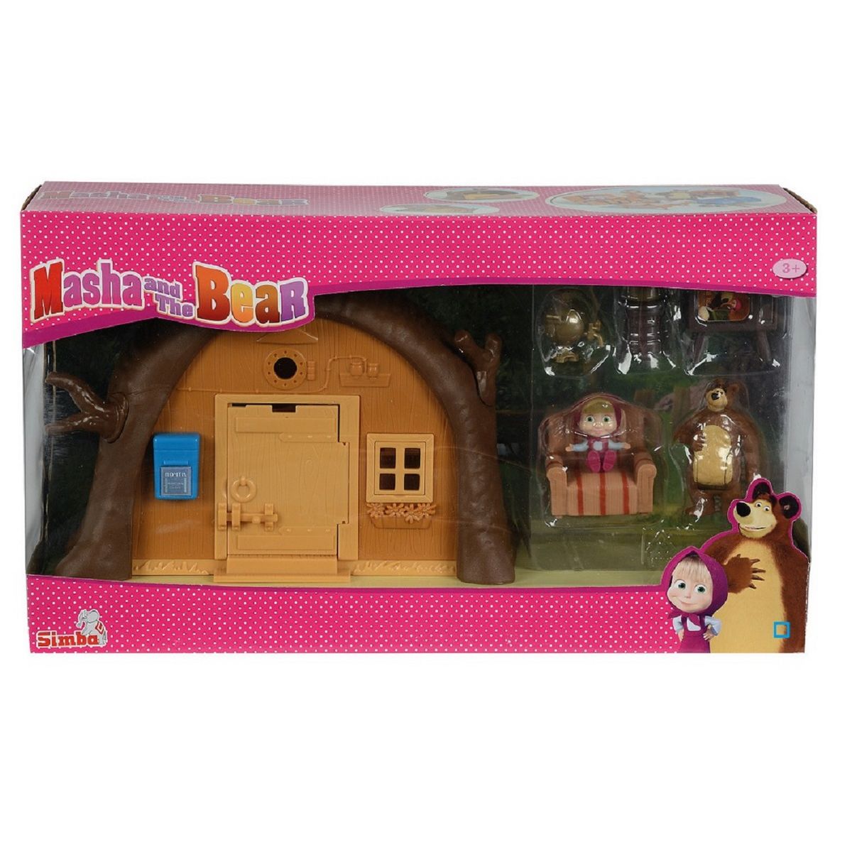SIMBA La hutte de Michka - Masha and the Bear 