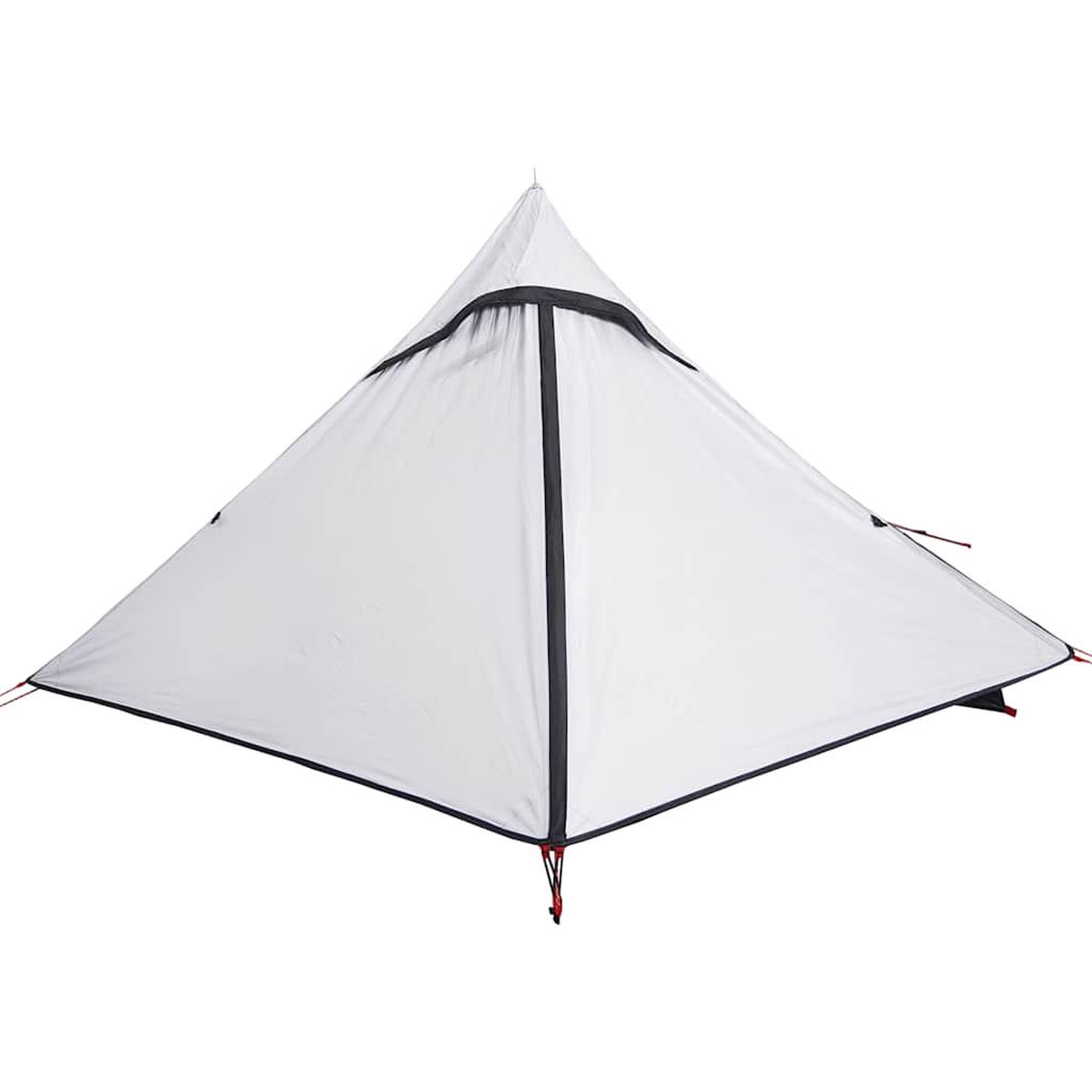 Voir la diapositive 5 : VIDAXL Tente de camping 2 personnes blanc tissu occultant impermeable