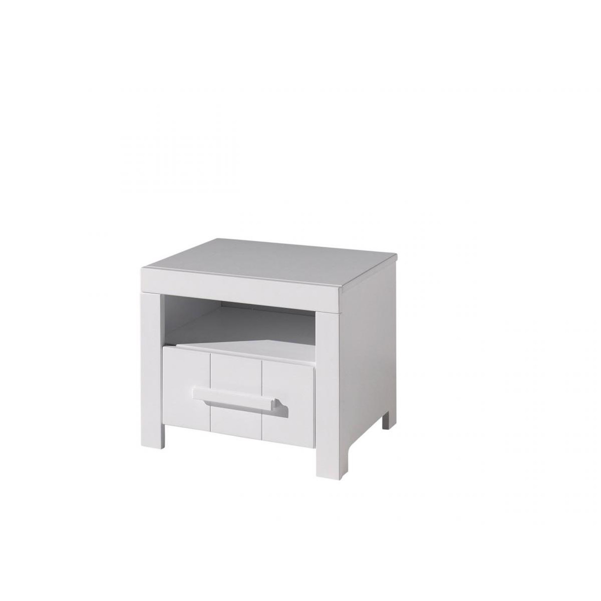Voir la diapositive 4 : Vipack Ensemble de mobilier Vipack ERIK : Lit simple, Bureau, Chevet et Armoire 3 portes avec Lit gigogne