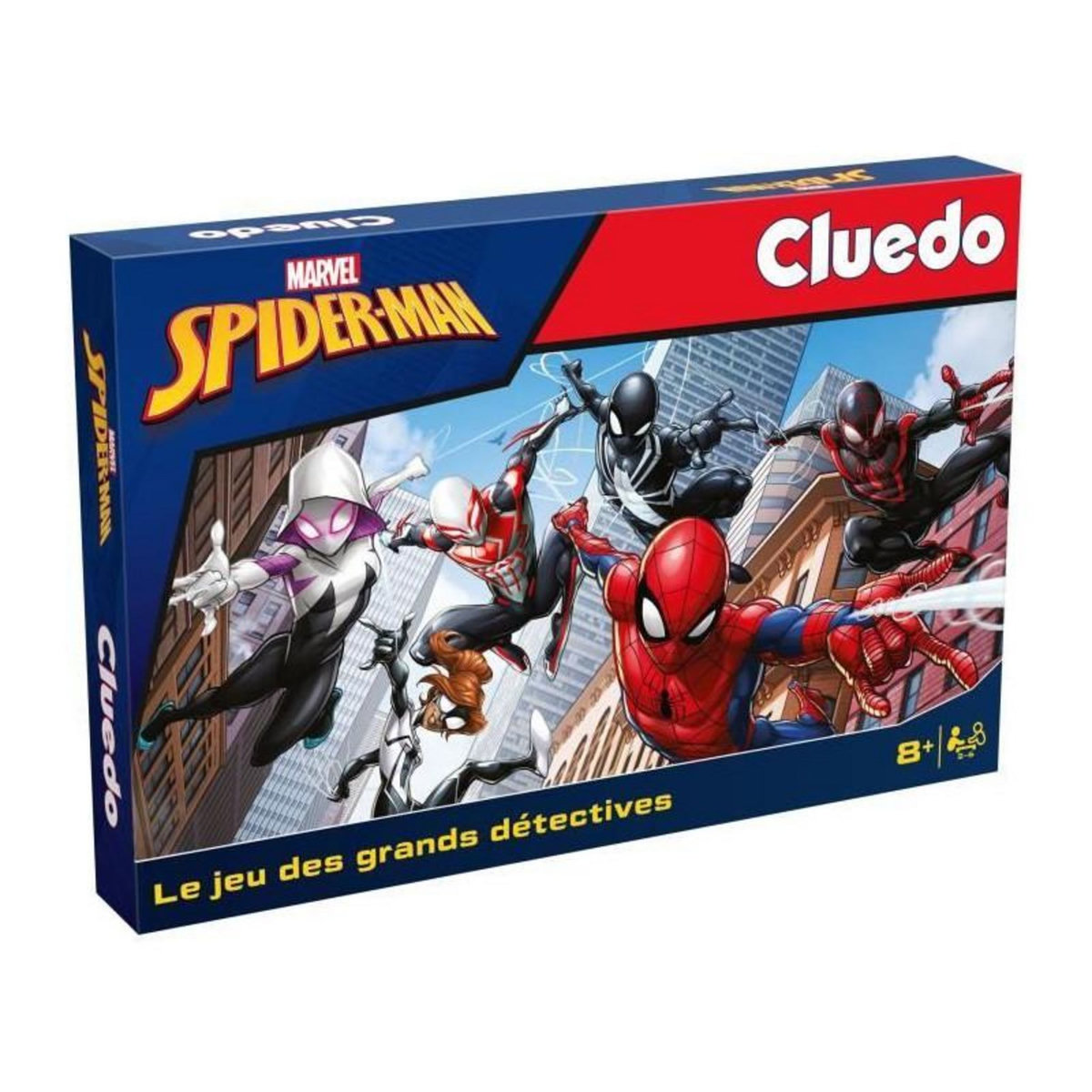 Winning Moves CLUEDO Spider-Man - Jeu de société - WINNING MOVES