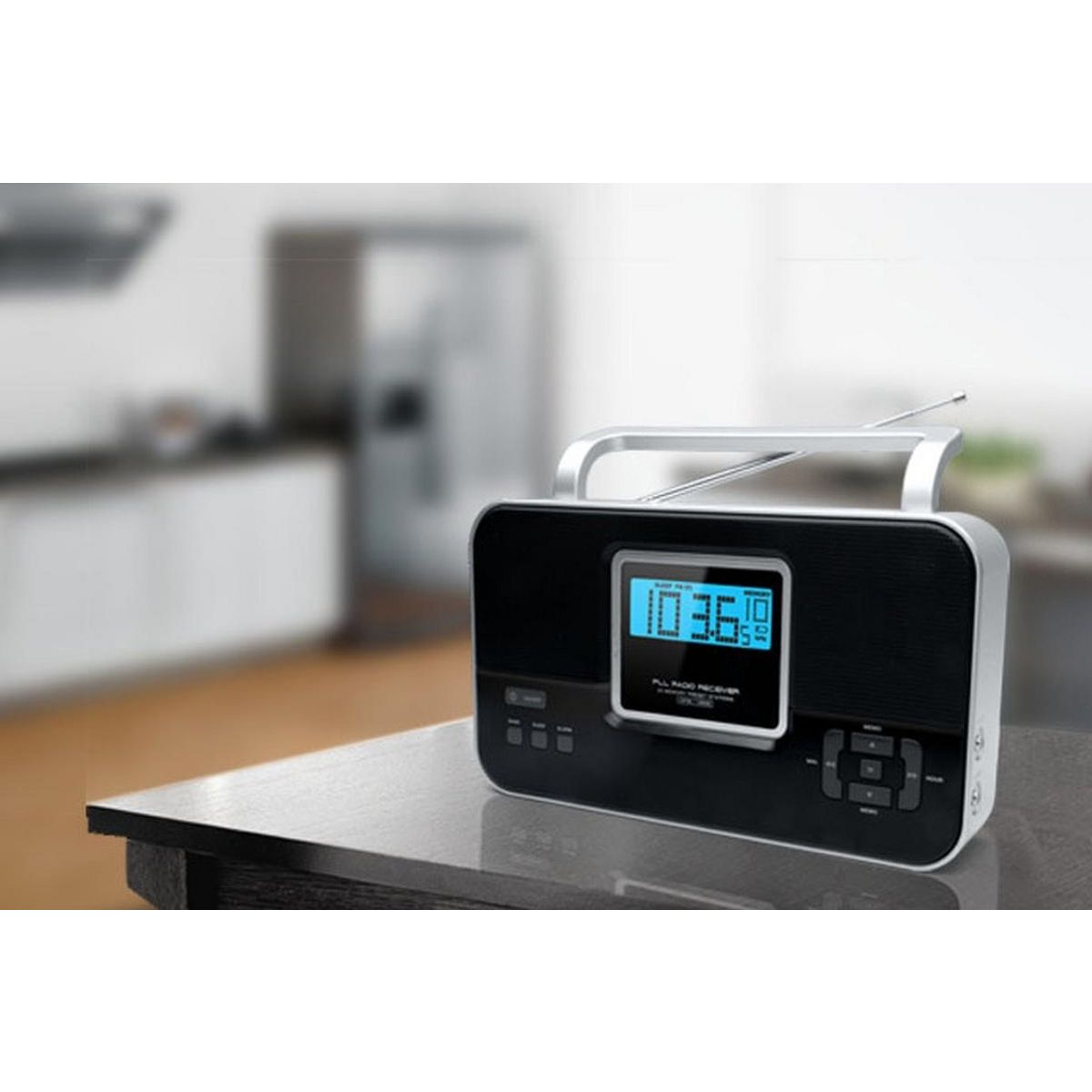 Muse Radio portable noir/argent - m-087r