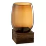 Paris Prix Vase sur Pied Design  Bezu  25cm Marron