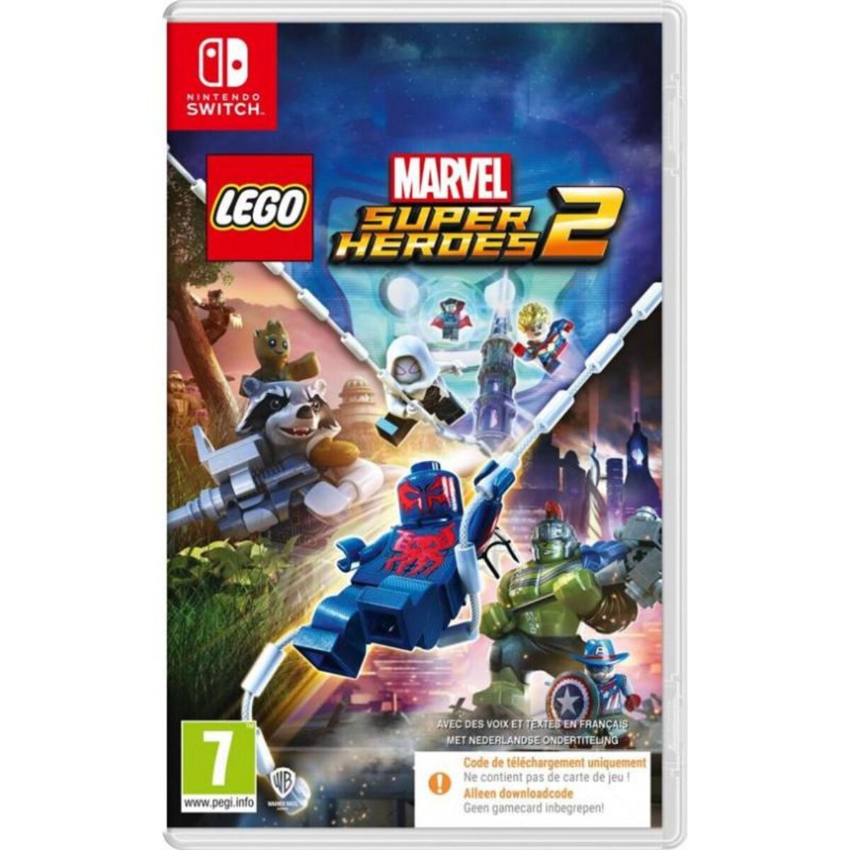 Warner Bros Code in a Box LEGO® Marvel Super Heroes 2 Nintendo Switch