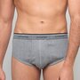 Voir la diapositive 1 : Athena Lot de 2 slips taille haute ouverts homme Coton Bio
