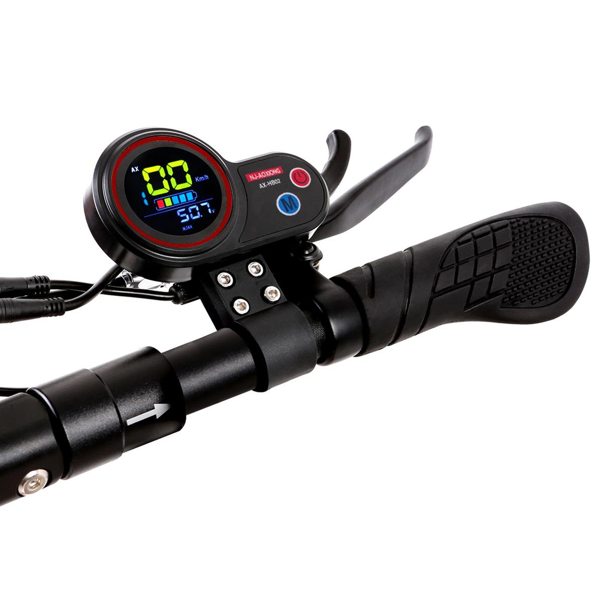 Voir la diapositive 6 : SUNNIGOO Trottinette électrique sunnigoo n3max, batterie 48 v 13 ah, selle amovible, noire