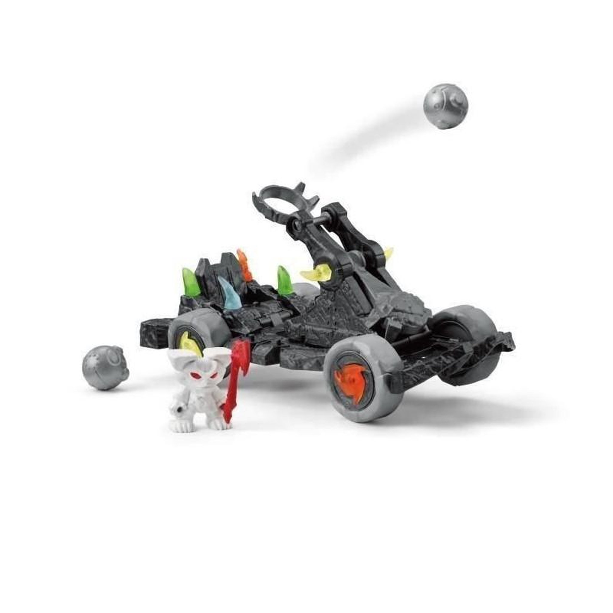 Voir la diapositive 2 : Schleich SCHLEICH - Catapulte avec Mini Creature - 42618 - Gamme Eldrador Mini Creatures