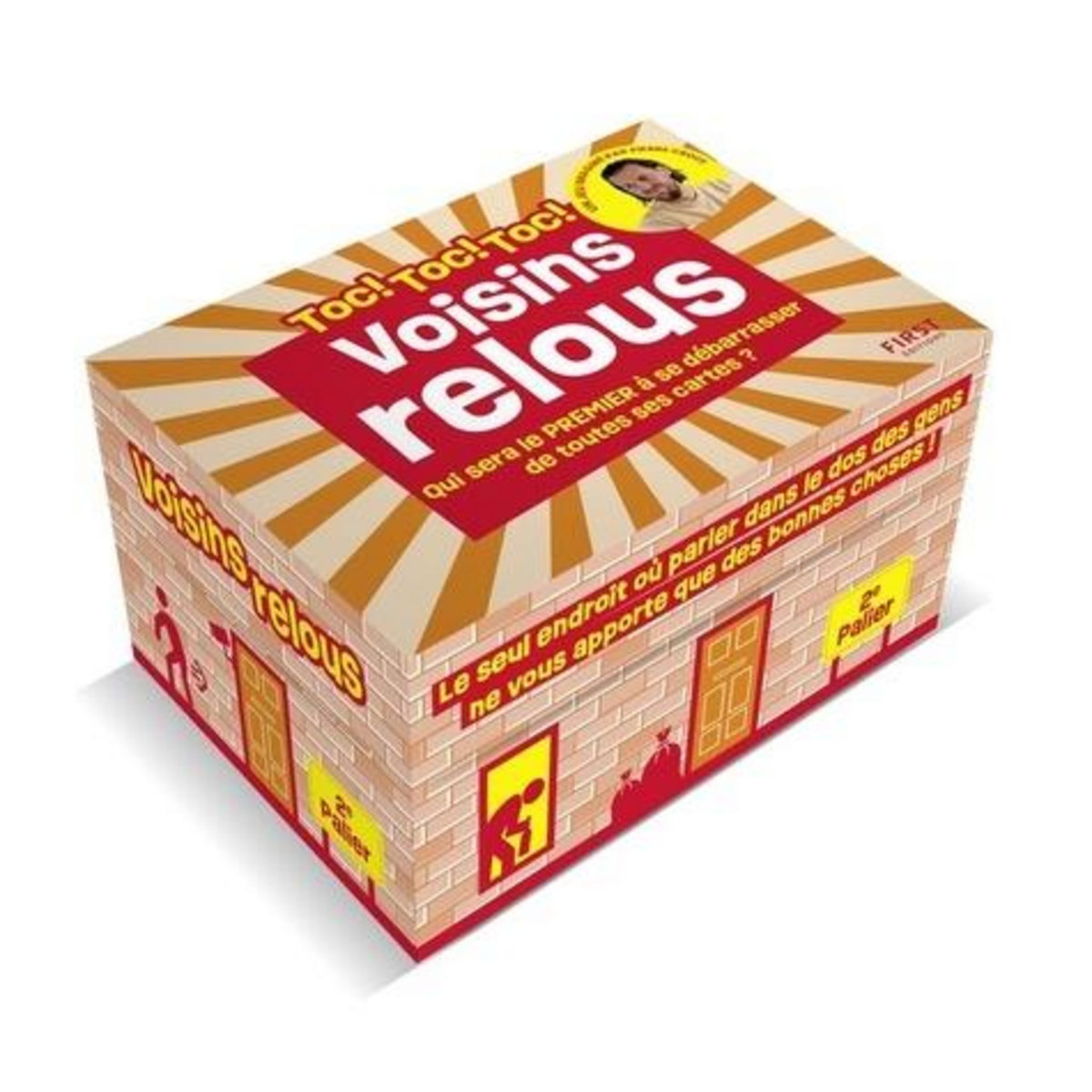 VOISINS RELOUS. QUI SERA LE PREMIER A SE DEBARRASSER DE TOUTES SES CARTES ?, Croce Pierre