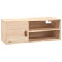 Voir la diapositive 2 : VIDAXL Armoire murale 80x30x30 cm Bois de pin massif