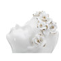 Voir la diapositive 5 : Paris Prix Vase Déco en Porcelaine  Young Lady Roses  26cm Blanc