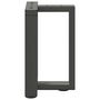 Voir la diapositive 5 : VIDAXL Pieds de table basse forme de T 2pcs anthracite 38x25x(42-43)cm