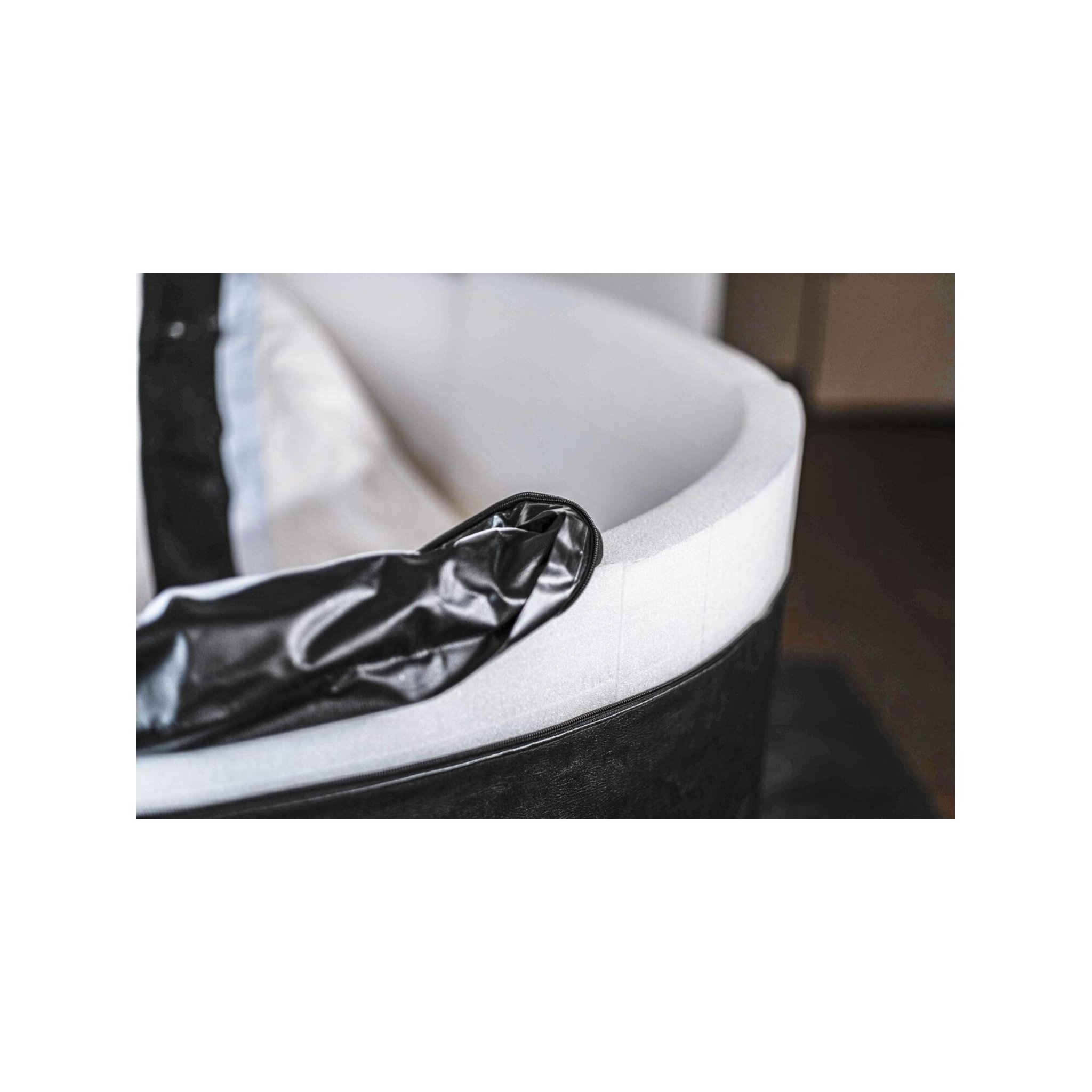 Voir la diapositive 2 : Ospazia Spa gonflable 4 places rond en paroi mousse - Ospazia - Diamètre : 180 cm - Filtre et bâche inclus