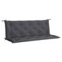 Voir la diapositive 2 : VIDAXL Coussin de banc de jardin anthracite tissu oxford