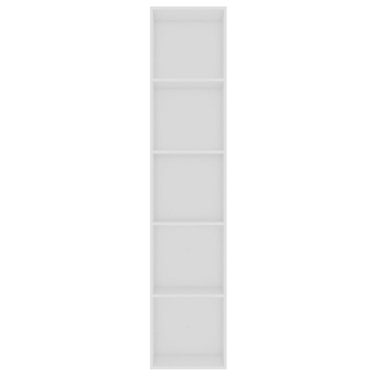 VIDAXL Bibliotheque Blanc 40x30x189 cm Bois d'ingenierie