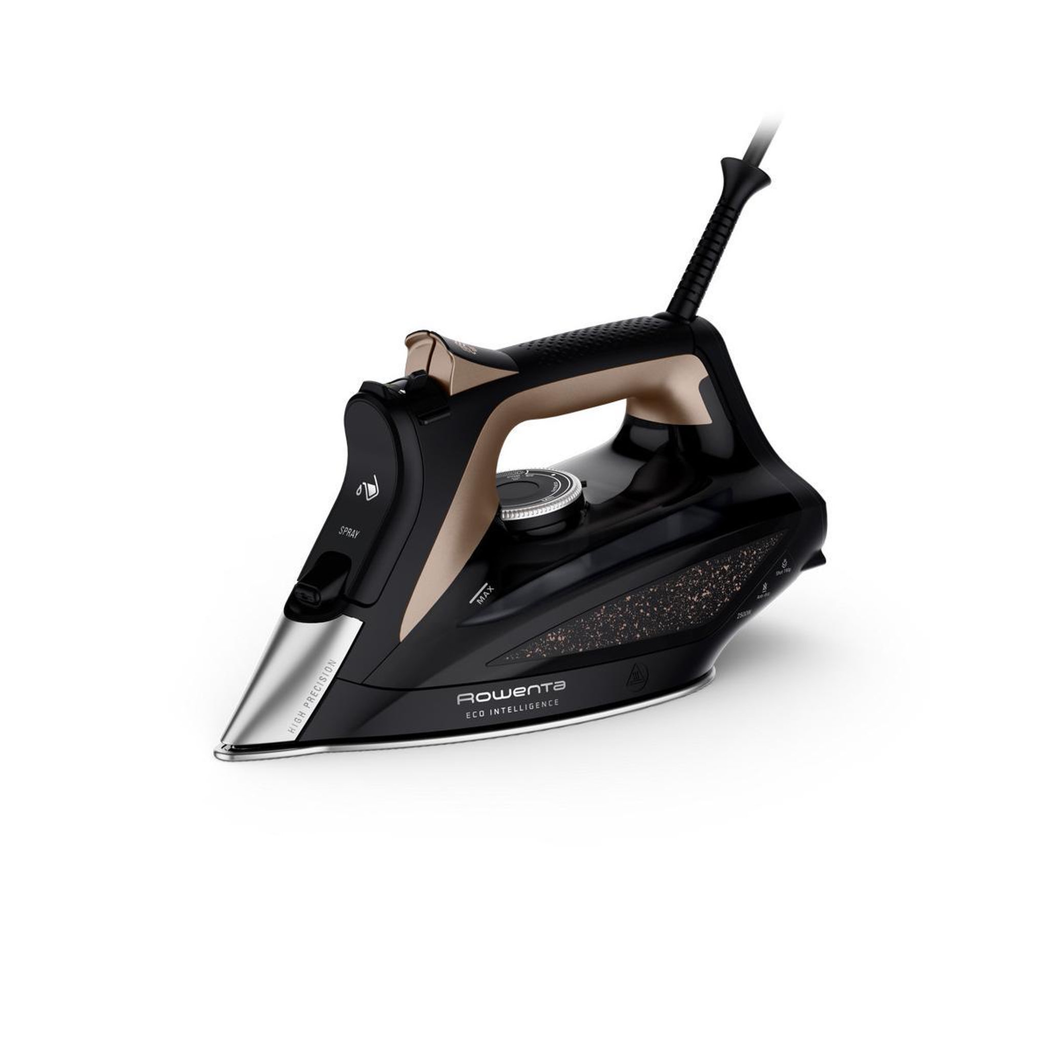 Voir la diapositive 2 : ROWENTA Rowenta DW6341D1 fer à repasser Fer à vapeur Semelle 3De HD Microsteam 400 2500 W Noir, Marron